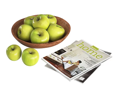 Apple 3d model
