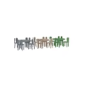 Cute Wooden Kids Table Set With Matching Chairs For Children's Room Furniture