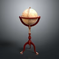 Globe Antique Globe Old Globe Retro Globe Game Item Game Props Game Equipment 3d model