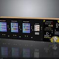Modern Digital Vending Machines For WACO CHICKEN With Southern Kitchen Menu Screens