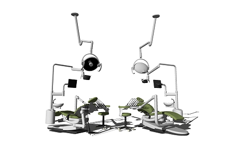 Modern Dental Chair Dental Medical Equipment Dental Chair 3d model