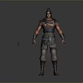 Warrior Samurai Soldier Guard Assassin Killer Ancient Soldier Ancient Assassin Killer 3d model