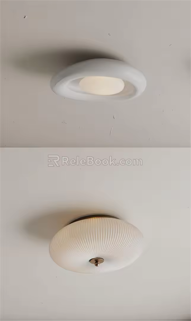 modern ceiling lamp 3d model