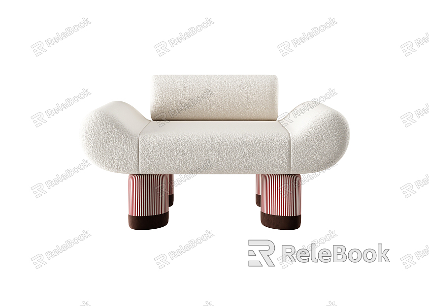 Modern Single Sofa Fabric Single Sofa model