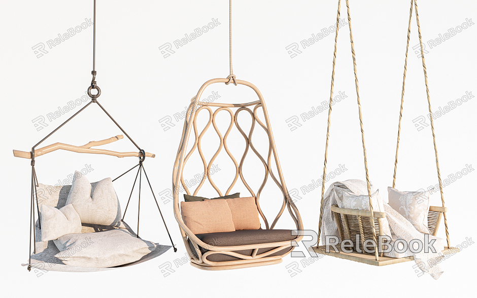 Modern Hanging Chair Glass Hanging Chair Leisure Chair model