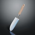 Hardware Tool Garden Trowel With Wooden Handle And Metal Blade For Gardening