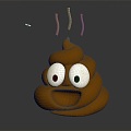 Poop shit shit 3D model 3d model