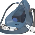 Medical Device Respirator Mask with Ergonomic Design and Adjustable Straps for Secure Fit