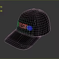 Black Cap With Colorful TESTO Logo For Daily Lifestyle Use