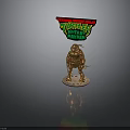 Teenage Mutant Ninja Turtles Mutant Mayhem Golden Character Statue Figure