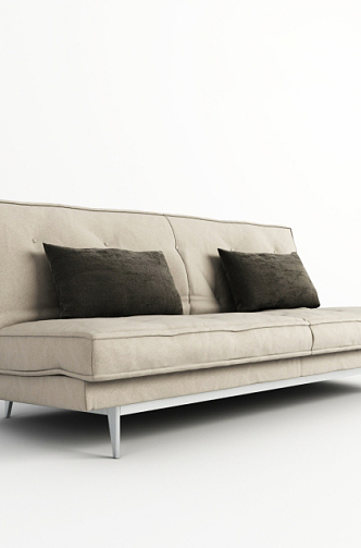 Double sofa 3d model