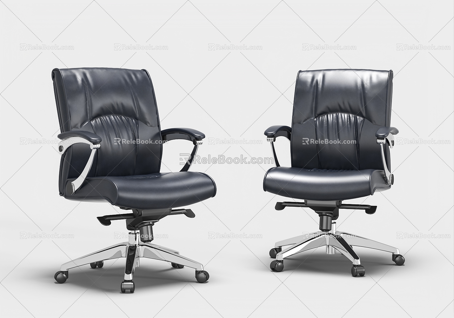 Office Chair Boss Chair Chair Leather Chair Staff Chair 3d model