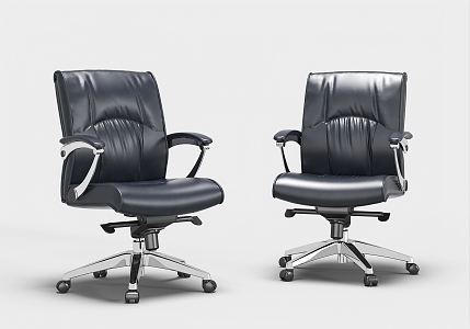 Office Chair Boss Chair Leather Chair Staff Chair 3d model