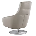 Modern Leather Office Chairs With Swivel Base And Reclining Feature 3d model