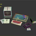 Apple I Computer With Monitor Keyboard Circuit Board Cards And Box