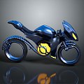 Jet Motorcycle Sci-Fi Motorcycle Concept Motorcycle Flying Car Space Flying Car Space Motorcycle 3d model