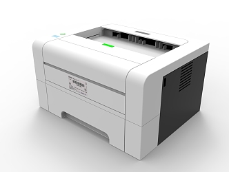 Modern Printers 3d model