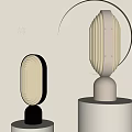 Modern table lamp 3d model