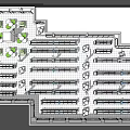 Modern Supermarket Shopping Space With Organized Shelves Checkout Counters And Product Displays