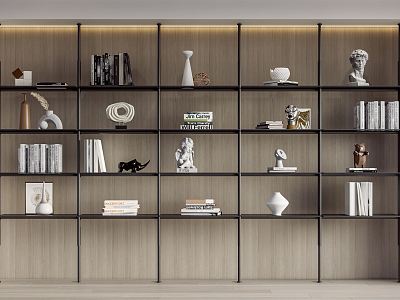 Modern Bookshelf model