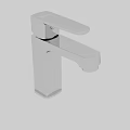 Modern Chrome Bathroom Faucet With Single Handle Sleek Design And Tall Spout