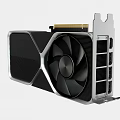 4060ti graphics card 3d model