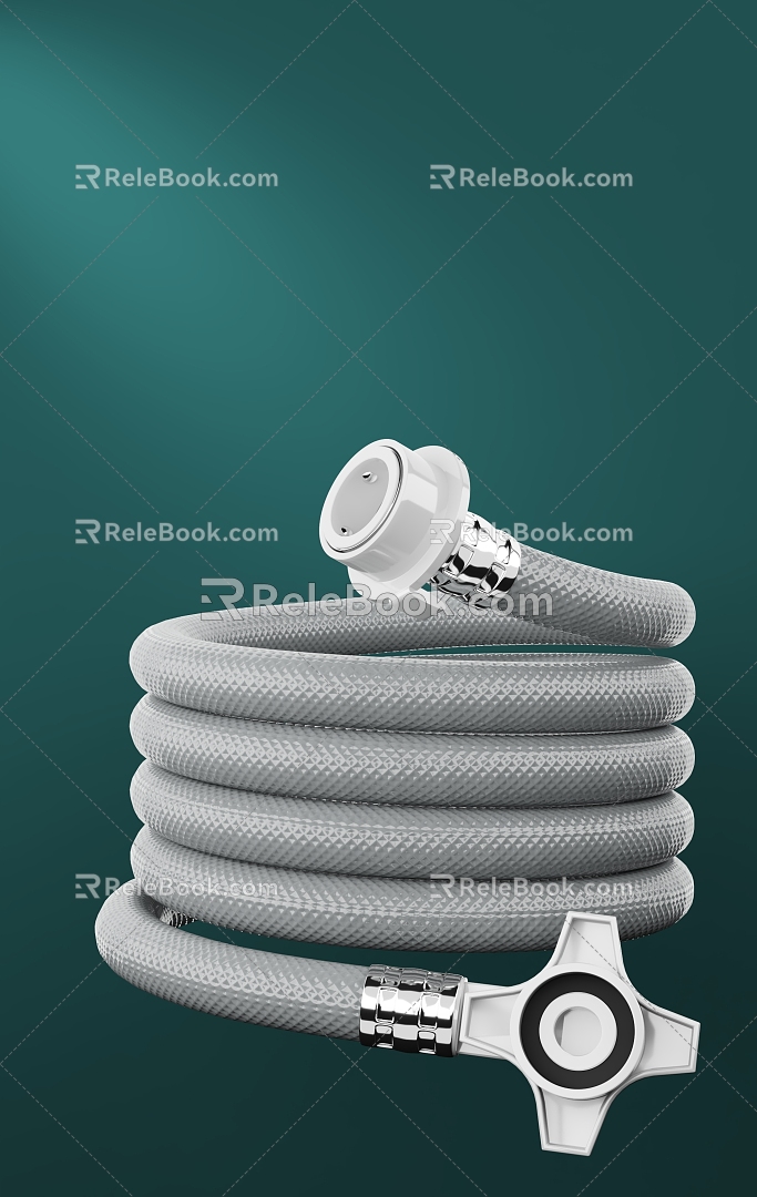 Water pipe 3d model