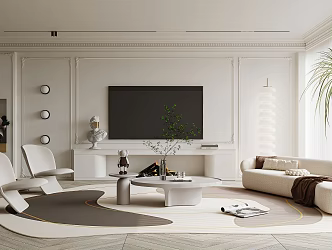 Jane's Living Room 3d model
