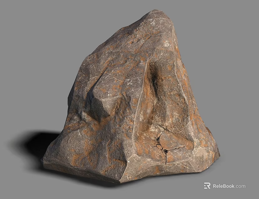 Rustic Natural Stone And Wood Textured Elements For Home Decor Design 3d model 