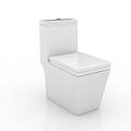 Modern Bathroom Supplies Toilet Smart Toilet Toilet 3d model