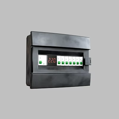 Distribution box 3d model