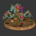 Modern Robot Mecha Warrior Sci-Fi Soldier Sci-Fi Warrior Mecha Soldier 3d model
