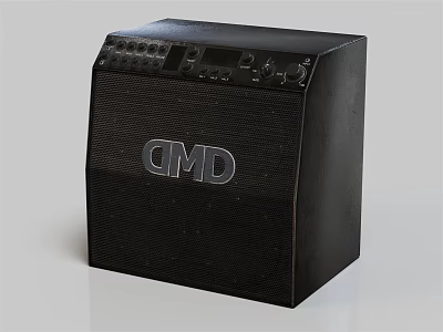 Modern audio tuning equipment 3d model