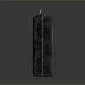 Black Metal Fuel Can With Light Fuel Oil Label And Industrial Design