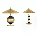 Post-modern table lamp 3d model