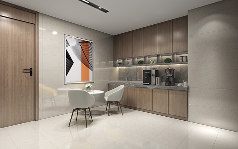 Modern pantry 3d model