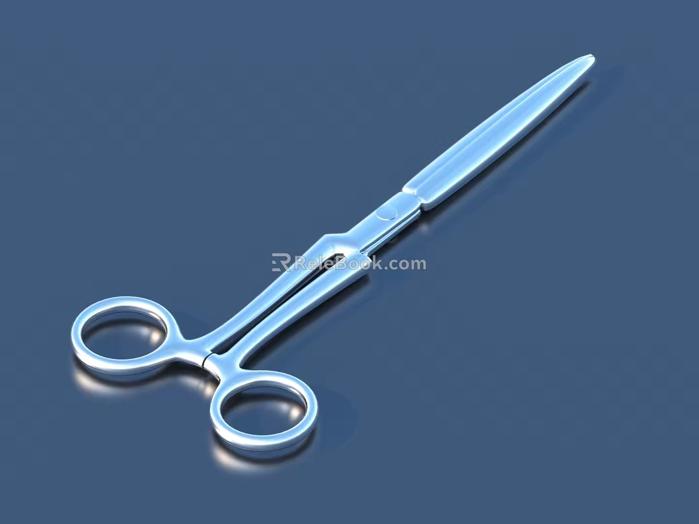 Scissors Scalpel Medical Instruments 3d model