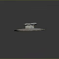 Wood And Stone Structure With Gravel Ground And Natural Outdoor Setting
