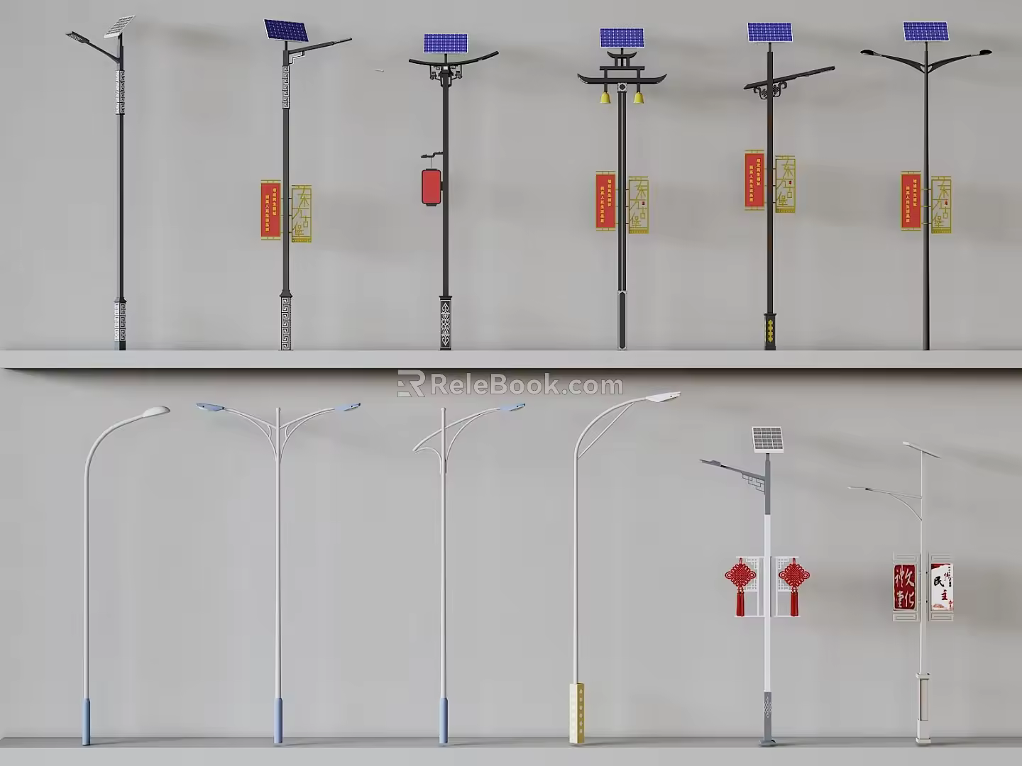 Street lamp 3d model