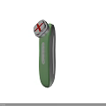 Green Handheld Daily Use Electrical Appliances With Silver Cross Top And Buttons