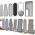 Various Stylish Mirror Designs With Different Shapes And Frame Styles For Home Decor