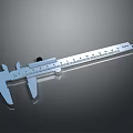 Professional Precision Metal Vernier Caliper Measuring Tool With Accurate Scale Markings