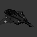Advanced Sleek Fighter Jet With Aerodynamic Design Cockpit And Gray Body Details