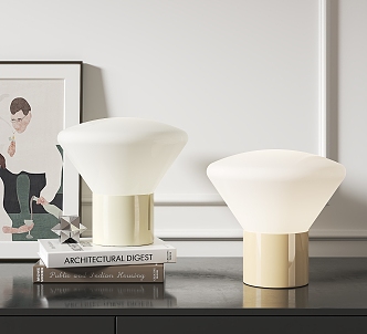 Modern Table Lamp Simple Table Lamp 3d model