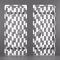 Wooden Swing Door Design With Dual Tone Finish And Decorative Metal Hardware