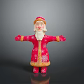 Wise Old Man Old Man Ancient Old Man Ancient Wise Warlock Taoist priest wizard mage 3d model