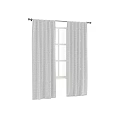 White Curtains For Window Interior With Soft Texture And Modern Design 3d model