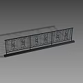 Sturdy Metal Fence With Ornate Decorative Patterns For Outdoor Balcony Railing Design
