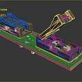 Detailed Switch Panel Design Featuring Internal Circuit Board And Electronic Components