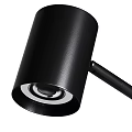 Modern Minimalist Desk Lamps With Black And White Sleek Adjustable Design